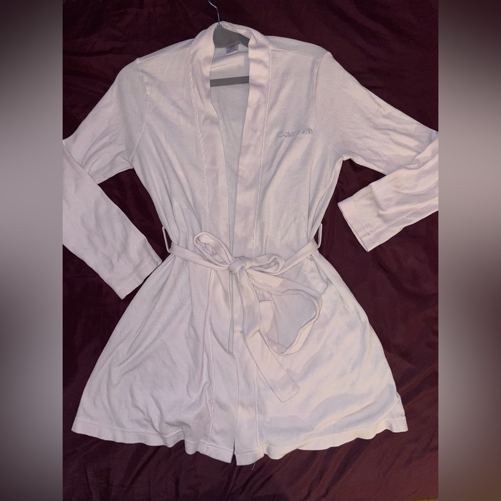 Calvin Klein Waffle Knit Robe